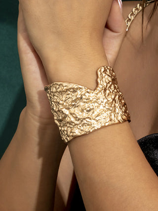 Island Daze Gold Cuff Bracelet