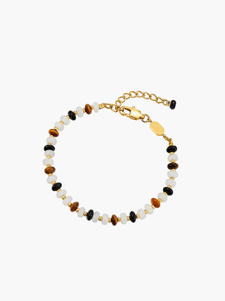 Cally Tiger Eye Beaded Bracelet