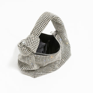 Sparkle Knot Rhinestone Mini Bag