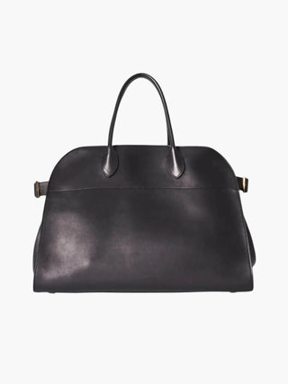 Bucket Type Cowhide Leather Hand Bag