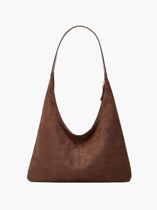 Retro Suede Large-Capacity Shoulder Bag