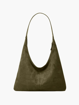 Retro Suede Large-Capacity Shoulder Bag