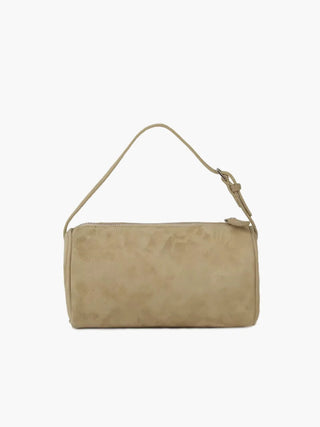 Soft Faux Suede Cylinder Bag