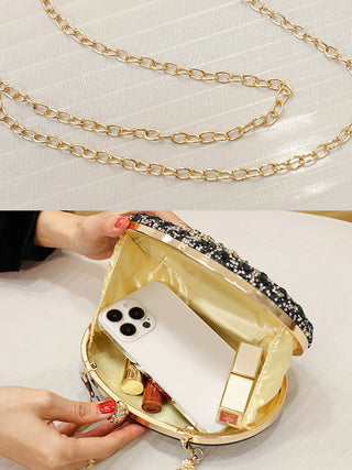 Celestial Gemstone Evening Clutch