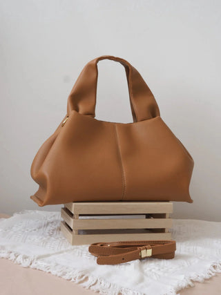 Modern Classic Faux Leather Bag